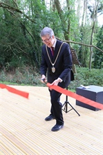 Mayor of Northampton Opens Our New Amphitheatre