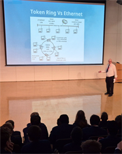 Paul Ledbrook Delivers Internet STEM Lecture