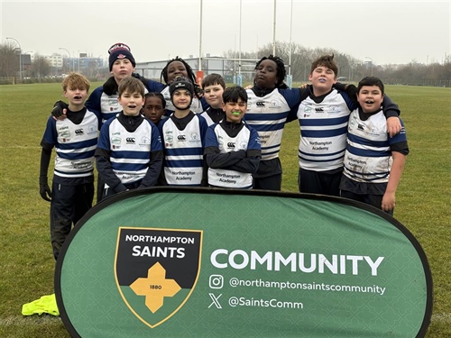 Year 7 Boys Rugby Team win all their Matches at Franklin’s Gardens