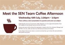 SEN Coffee Afternoon - Meet The Team